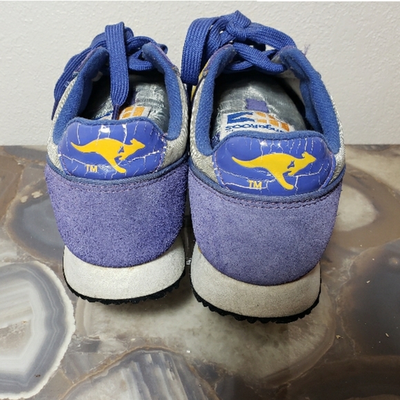 🦘💛💜KangaROOS Purple & Gold sneakers💜💛🦘 - Picture 3 of 10